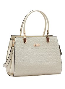 BOLSA FEMININA CHENSON SINTÉTICO PU 3485260 - COR BEGE