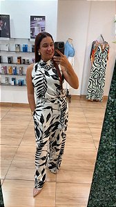 MACACÃO CINTO NO TECIDO VISCOLINHO