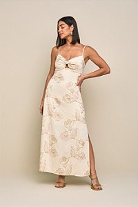 VESTIDO LONG MIDI FASHION YEXX