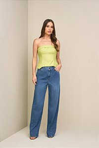 CALÇA JEANS FEMININA RELAX YEXX
