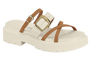 SANDÁLIA FEMININA PAPETE FLATFORM VIZZANO FIVELAS