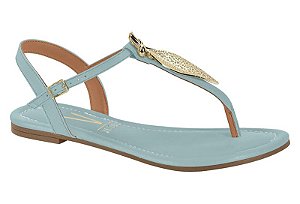 SANDÁLIA FEMININA RASTEIRA VIZZANO DETALHE PENA METAL