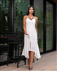 VESTIDO RECORTES EM ALFAIATARIA