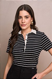 BLUSA FEMININA POLO YEXX MANGA CURTA