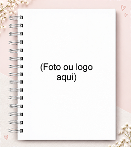 Caderno A5 Sua Foto/Logo- Personalizado