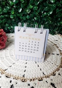 Calendário Mini Coleção 2025 - Personalizado
