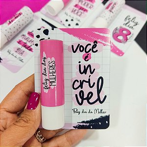 Card Manteiga de Cacau Mulher Incrível - Personalizado
