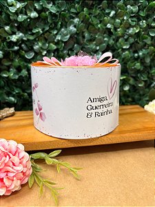 Tubo Lata 7x10cm Premium com acabamento artesanal - Personalizado