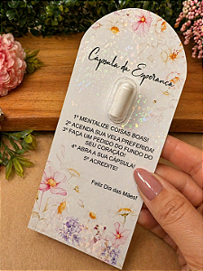 Tag com Cápsula de mensagem Premium e acabamento artesanal - Personalizado