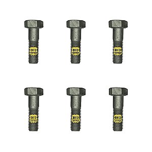 6 Parafusos Plato Embreagem Palio Idea Stilo 1.8 8V GM 7mm