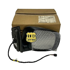 Retrovisor Direito Preto Dodge Grand Caravan 09a18 Genuíno