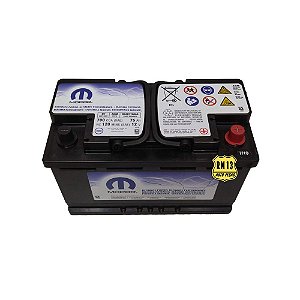 Bateria AGM Star Stop 75Ah Genuína MOPAR Polo L D 700 CCA