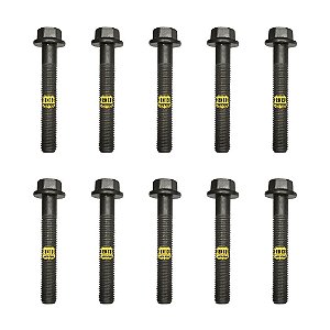 10 Parafusos Mancal Virabrequim Mille Mobi Uno Fire 1.0 8V