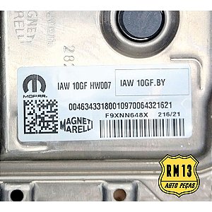 Modulo Central Injecao Cronos 1.3 Gaso 46343318 HW007 10GFBY