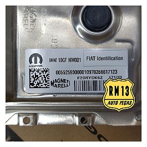 Modulo Central Injeção Toro 1.8 16V E.torQ 16a17 10GF HW001