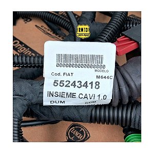 Chicote Injeção Motor Novo Palio 1.0 8v 12a15 55243418