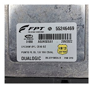 Modulo Central Cambio Punto 1.6 Dualogic Benz 13a17 55246469