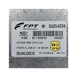 Modulo Central Cambio Punto 1.8 Flex Dualogic 14a17 55254339