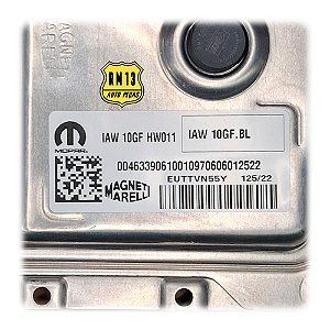 Modulo Central Injeção Argo 1.8 Automático Benzina 46339061
