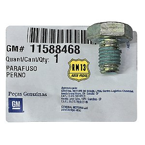 6 Parafusos Volante Flexplate Conv Torque GM 11588468 Genuin