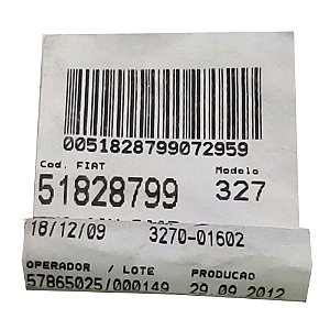 Chicote Instalaçao Eletrica Traseiro FIAT 51828799