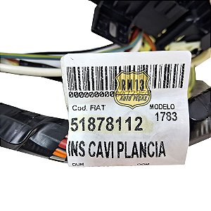 Chicote Central Painel Caixa Fusivel FIAT 51878112