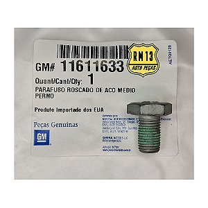 8 Parafusos Volante Flexplate Virabrequim GM 11611633 Genuin
