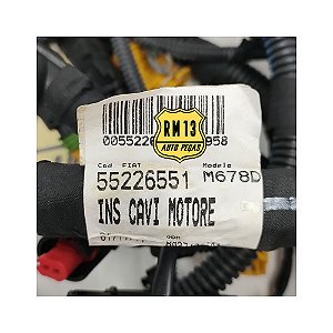 Chicote Injeção Motor Grand Siena 1.4 Tetra C/Ar 55226551