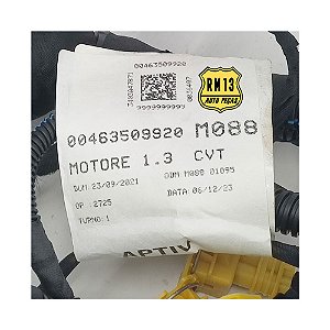 Chicote Injeção Argo Cronos 1.3 CVT Automat C/Ar 46350992