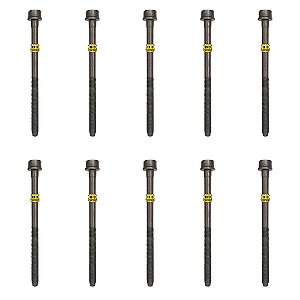 10 Parafusos Cabeçote Renegade Compass 1.3 Turbo GSE Genuino