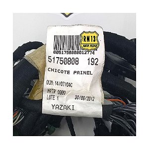 Chicote Central Painel Principal FIAT 51750808