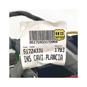 Chicote Central Painel Principal FIAT 51724331