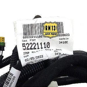 Chicote Instalaçao Eletrica Cabos Dianteiro FIAT 52221110