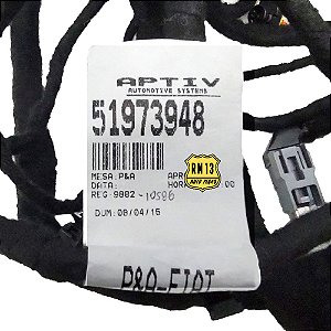 Chicote Central Instalação Painel Principal FIAT 51973948