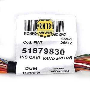 Chicote Instalaçao Eletrica Dianteiro FIAT 51879830