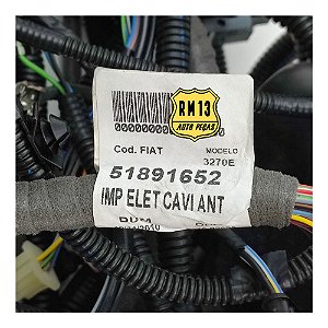 Chicote Dianteiro Caixa Fusivel FIAT 51891652 51872789