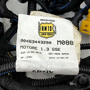 Chicote Injeção Motor Argo Cronos Uno 1.3 Após 20 C/Ar Genui