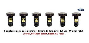 6 Parafusos Volante Motor Ka Fiesta Focus Ecosport Rocam