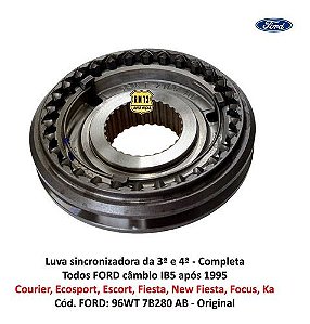 Luva 3 4 Marcha Courier Ecosport Escort Fiesta Ka Focus Ford