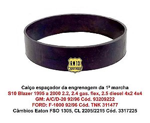 Calço Espaçador Engrenagem 1ª Marcha S10 Blazer Ac20 F1000