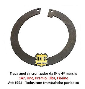 Trava Anel Sincronizador Engrenagem 3 4 Uno Premio Elba 147