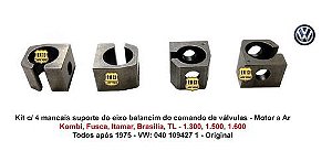 Kit 4 Mancal Balancim Motor Kombi Fusca Itamar Brasilia Tl