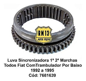 Luva Sincronizada 1ª 2ª Marcha Uno Elba Premio 92 A 95 Fiat