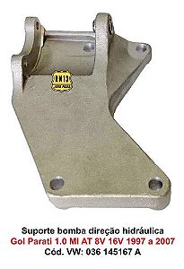 Suporte Bomba Direção Gol Parati 1.0 Mi At 8v E 16v 036145167a