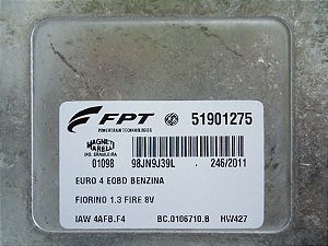 Modulo Injeção Fiorino Fire 1.3 8v Iaw 4afbf4 Benzina - Novo