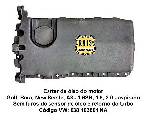 Carter Motor Golf Bora Audi A3 New Beetle Polo 1.6sr 1.8 2.0