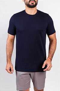 Camiseta Bolso Marinho