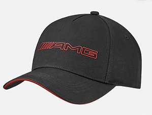 Boné oficial Mercedes-Benz AMG preto