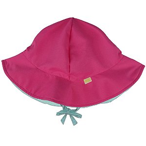 Chapéu Dupla Face Pink l Aqua FPU 50+