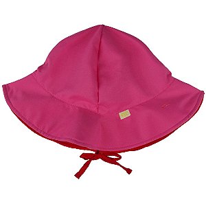 Chapéu Dupla Face Pink l Vermelho FPU 50+